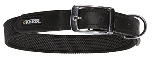 Kerbl Hundehalsband Antislip Gummiert Schwarz 33-39 cm 20 mm – Bild 1 von 3