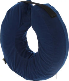 Kerbl Hundehalskrause aufblasbar blau für erwachsene Hunde mit Halsumfang 25-35cm aus Polyester – Bild 1 von 6