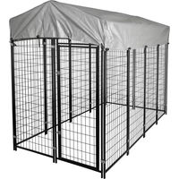Produktbild von Kerbl Hundekäfig aus Metall in Schwarz