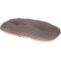 Produktbild von Kerbl Hundekissen Loneta Liegekissen Beige Grau 64x48 cm aus Baumwolle