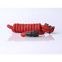 Produktbild von Kerbl Hundeleine aus Nylon in Rot mit wasserabweisender Eigenschaft Größe M - 1 Stk.