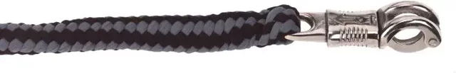 Kerbl Hundeleine Hippo mit Karabinerhaken Bordeaux/Beige - 200 cm – Bild 1 von 2