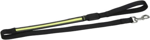 Kerbl Hundeleine Light & Reflex Leuchtleine Schwarz 120cm - 2,5 m – Bild 1 von 1