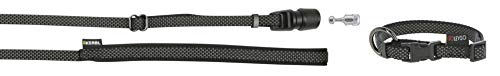 Kerbl Hundeleine Nylon Schwarz Größe S wasserabweisend – Bild 1 von 3