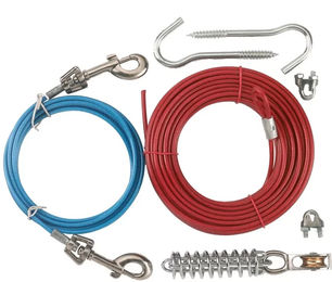 Kerbl Hundeleinen-Set Grau mit Gartenleine 15m, Führleine 3m und Zugentlastung – Bild 1 von 7