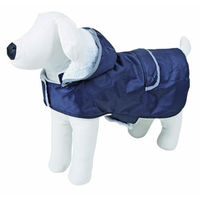 Produktbild von Kerbl Hundemantel Teddy Blau Wasserabweisend Plüsch Wintermantel