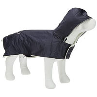 Produktbild von Kerbl Hundemantel TEDDY Plüsch Schwarz Wasserabweisend Winter 55 cm Bauchumfang 59-75 cm - 1 Stk.