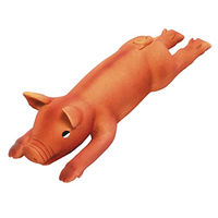 Produktbild von Kerbl Hundespielzeug Ferkel aus Latex mit Squeaker Rosa 25 cm