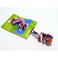 Produktbild von Kerbl Hundespielzeug Tauspielzeug aus Baumwolle bunt für erwachsene Hunde - 60 g