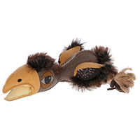 Produktbild von Kerbl Hundespielzeug Wildvogel Greifer aus Plüsch und Baumwolle Braun XL