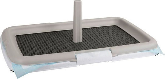 Kerbl Hundetoilette Welpen Training Set Grau Kunststoff 60x40x4 cm – Bild 1 von 13