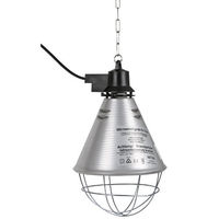Produktbild von Kerbl Infrarot Wärmestrahler aus Aluminium für Ferkel und Küken mit 5 m Kabel in Silber