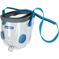 Produktbild von Kerbl Inhalationsmaske Hippomed AirOne Flex aus Kunststoff in Weiß und Transparent