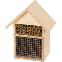 Produktbild von Kerbl Insektenhotel aus Holz als Nist- und Überwinterungshilfe für Wildbienen und Käfer