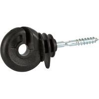Produktbild von Kerbl Isolatoren für ringförmige Elektrozäune aus Kunststoff Schwarz 25 Stück