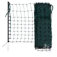 Produktbild von Kerbl Kaninchennetz elektrifizierbar aus Kunststoff in Grün 12 m Länge 65 cm Höhe
