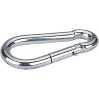 Produktbild von Kerbl Karabinerhaken 3er Set aus Metall in Silber