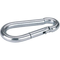 Produktbild von Kerbl Karabinerhaken Set 6 Stück aus Metall in Silber