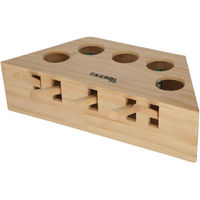 Produktbild von Kerbl Katzen Intelligenzspielzeug Push aus Holz Denk- und Lernspielzeug