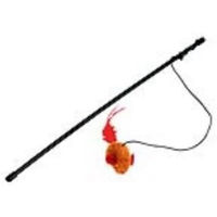 Produktbild von Kerbl Katzen Spielangel aus Kunststoff 48 cm bunt