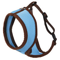 Produktbild von Kerbl Katzengeschirr Active Blau mit 120 cm Leine aus Mesh mit Klickverschluss