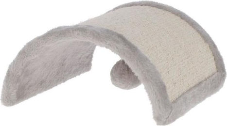 Kerbl Katzenkratzbaum Half Moon Grau 26x22x11cm mit Plüschball – Bild 1 von 1