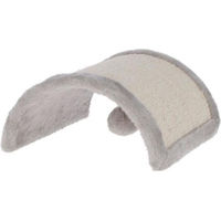 Produktbild von Kerbl Katzenkratzbaum Half Moon Grau 26x22x11cm mit Plüschball
