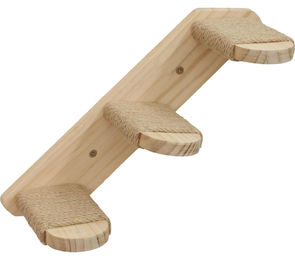 Kerbl Katzenleiter aus Holz mit Jutebezug 38 cm – Bild 1 von 1