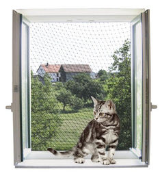 Kerbl Katzenschutznetz für Balkon und Fenster transparent 2 x 3 m - 6 m – Bild 1 von 5