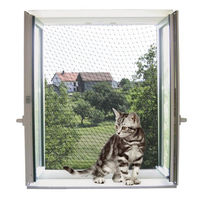 Produktbild von Kerbl Katzenschutznetz für Balkon und Fenster transparent 2 x 3 m - 6 m