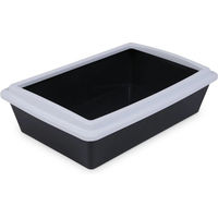 Produktbild von Kerbl Katzentoilette als offene Schalentoilette aus Kunststoff mit Rand
