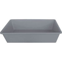 Produktbild von Kerbl Katzentoilette Offene Schalentoilette aus Kunststoff Grau