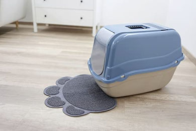 Kerbl Katzentoilettenvorleger aus Kunststoff 47 x 40 cm – Bild 1 von 5