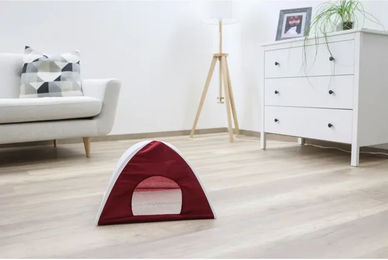 Kerbl Katzenzelt Tipi Iglu für Katzen 40x40x35cm – Bild 1 von 3