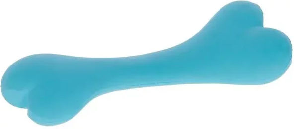 Kerbl Kauspielzeug Gummiknochen aus Vollgummi Blau für Welpen - 17 cm – Bild 1 von 3