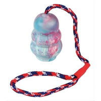 Produktbild von Kerbl Kauspielzeug Jumper aus Vollgummi und Seil Größe M Bunt