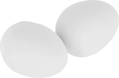 Produktbild von Kerbl Keramik-Eier für Hühner in Weiß - 1 Stk.