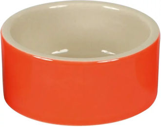 Kerbl Keramik-Futternapf für Meerschweinchen in Orange Bunt - 150 ml – Bild 1 von 3
