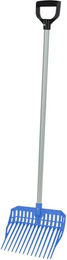 Produktbild von Kerbl Kinder-Dunggabel EcoFork Mini mit Stiel aus Kunststoff in Blau