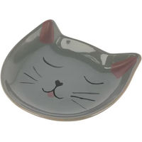 Produktbild von Kerbl Kitty Keramikteller für Katzen in Grau