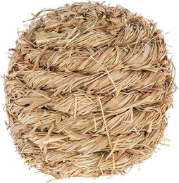Kerbl Knabberspielzeug Grasball für Nagetiere aus Heu und Gras Ø 13 cm - 1 Stk. – Bild 1 von 5