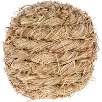 Produktbild von Kerbl Knabberspielzeug Grasball für Nagetiere aus Heu und Gras Ø 13 cm - 1 Stk.