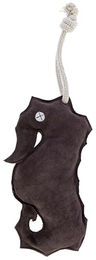 Kerbl KniStar Pferdespielzeug Seepferdchen aus Leder in Braun – Bild 1 von 2