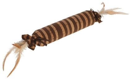 Produktbild von Kerbl Korki Federrolle Katzenspielzeug mit Catnip 48 cm Braun