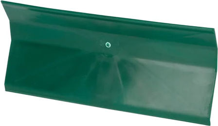 Kerbl Kot- und Gülleschieber aus Kunststoff rechteckig grün 35cm – Bild 1 von 3