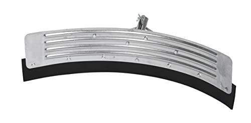 Kerbl Kot- und Gülleschieber halbrund aus verzinktem Stahl mit Gummilippe 66 cm - 66 cm – Bild 1 von 3