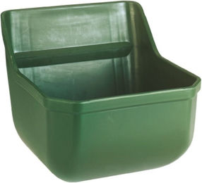 Kerbl Kraftfuttertrog für Fohlen aus Kunststoff Grün 9L - 9 l – Bild 1 von 2