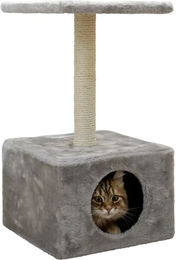 Kerbl Kratzbaum Amethyst Grau mit Sisal für Katzen – Bild 1 von 7