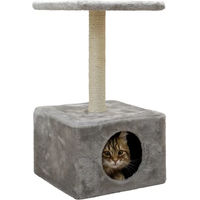 Produktbild von Kerbl Kratzbaum Amethyst Grau mit Sisal für Katzen