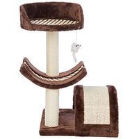 Produktbild von Kerbl Kratzbaum Safari für Katzen Braun mit Sisal